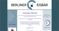 Desktop Screenshot of berlinereisbaer.de